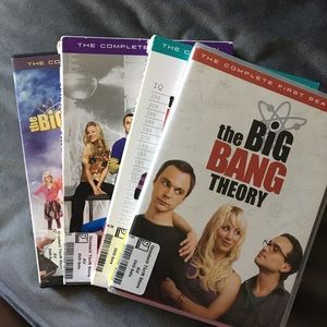Big Bang Theory season 1,2,3,5